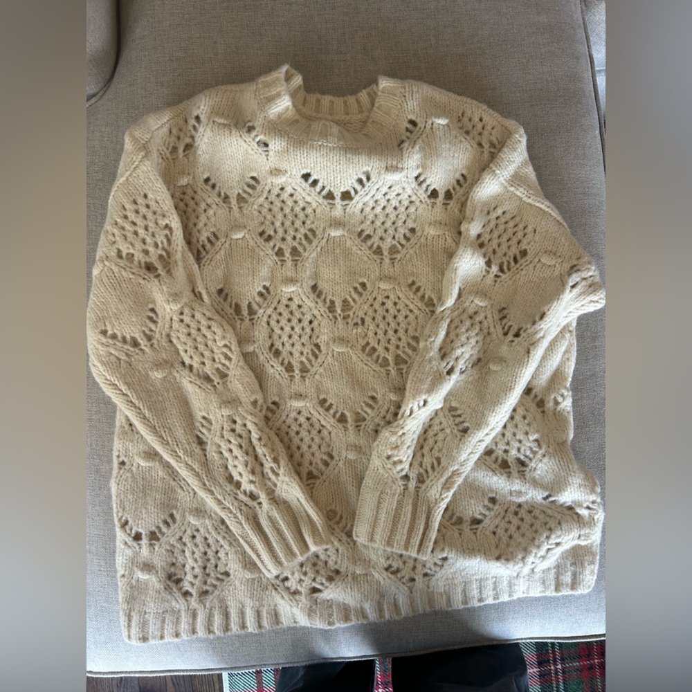 Cozy Cream Knit Sweater